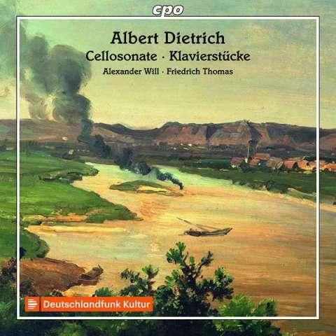CD-Cover Albert Dietrich - Cellosonate Klavierstücke (cpo)